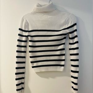 Hollister turtle neck striped sweater (Size S)